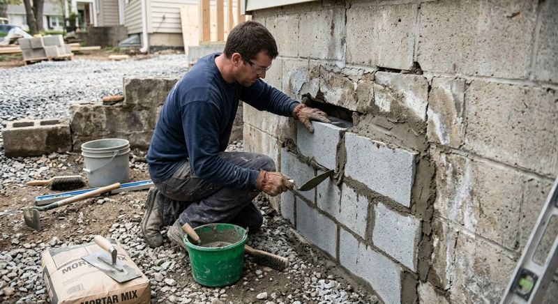 Block Wall Repair in Martin County, FL