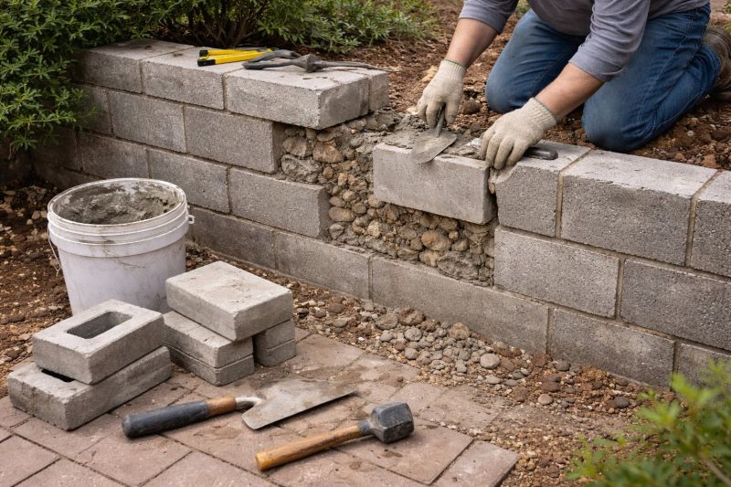 Block Wall Repair in Stuart, FL