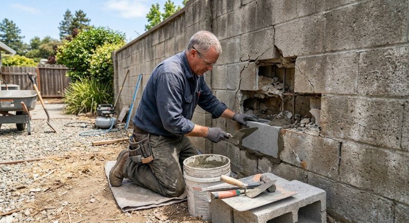 Block Work Repair in Jupiter, FL
