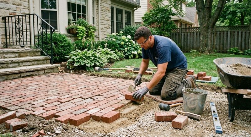 Brick Flatwork Repair in Jupiter, FL
