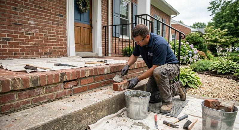Brick Stairs Repair in Palm Beach, FL
