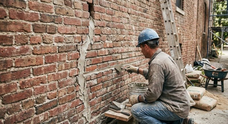 Brick Wall Repair in Jensen Beach, FL