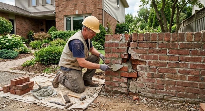 Brick Wall Repair in Lake Worth, FL