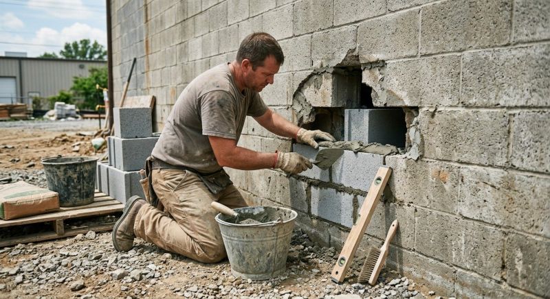 Cinder Block Repair in Jupiter, FL