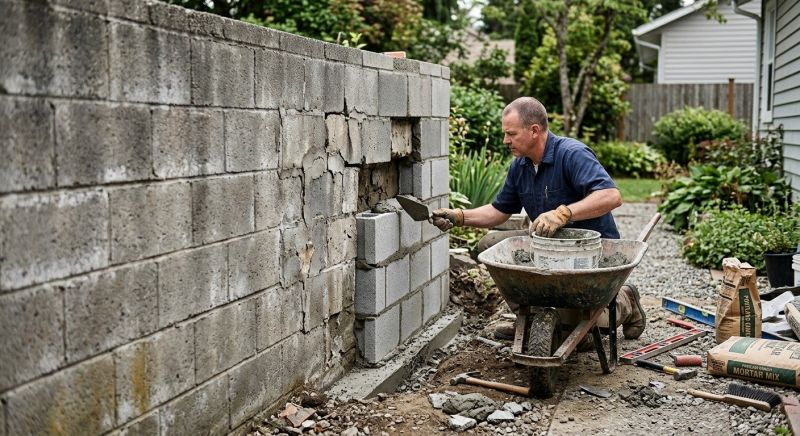 Cinder Block Repair in Jupiter, FL