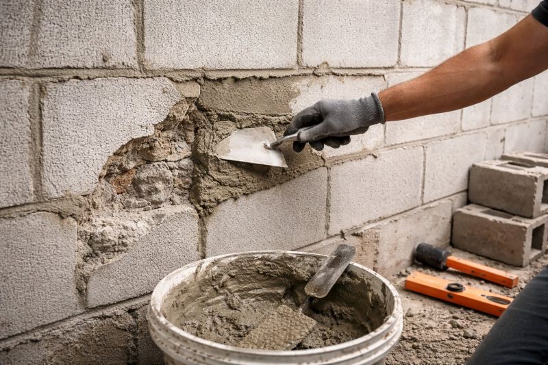 Cinder Block Wall Repair in Jupiter, FL