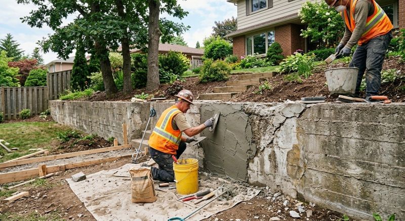 Retaining Wall Repair in Martin County, FL
