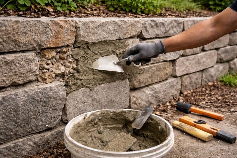Rock Wall Repair in Jupiter, FL