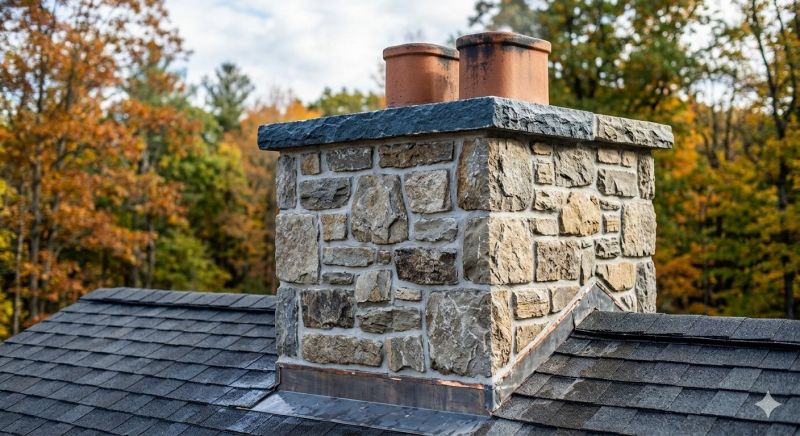 Stone Chimney Installation in Martin County, FL
