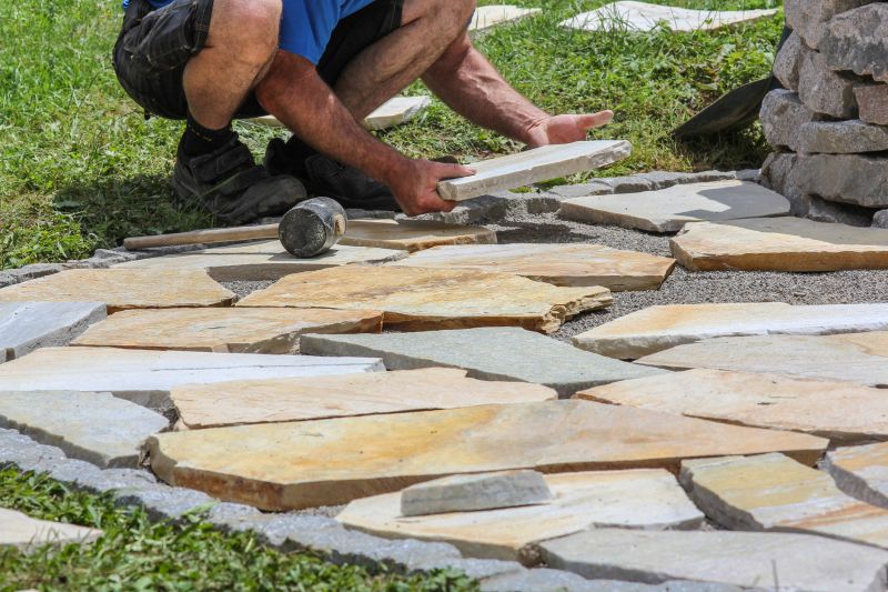 Stone Walkway Repair in Jupiter, FL