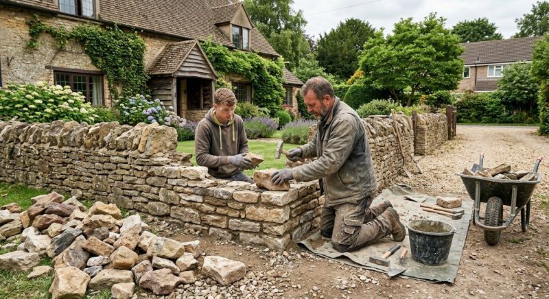 Stone Wall Repair in Martin County, FL
